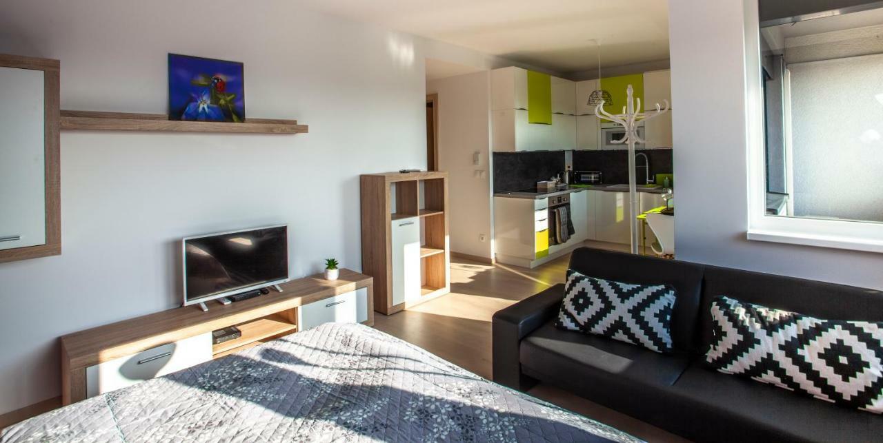 Air-Conditioned City View Apartment 24H Check-In ブラチスラヴァ エクステリア 写真